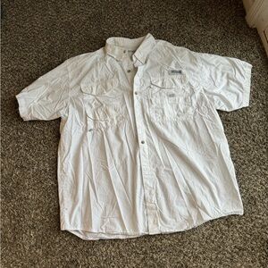 Columbia PFG short sleeve shirt sz XL Lightweight Activewear Fishing Shirt